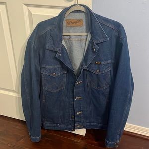 Barely Worn Wrangler Denim Jacket